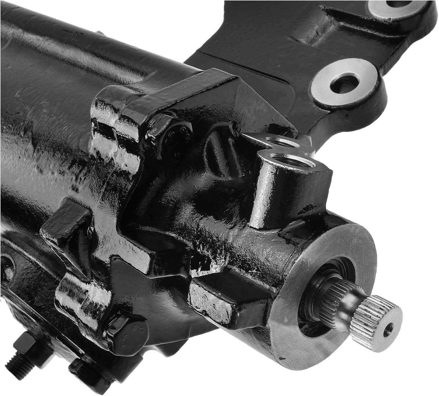 Power Steering Gear Box - 4WD for Ford for Bronco 1978-1979 for F150 1976-1979 for F150 1976-1979 for F- 100 1976 1/2-20 Inch-Inlet Port Thread Diameter 3pc 4-Total Turns Lock to Lock