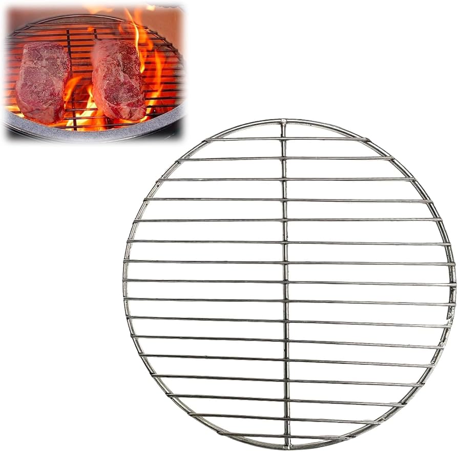 Amazon.co.jp: バーベキュー 網 丸 焼き網 ステンレス 頑丈な 焼肉