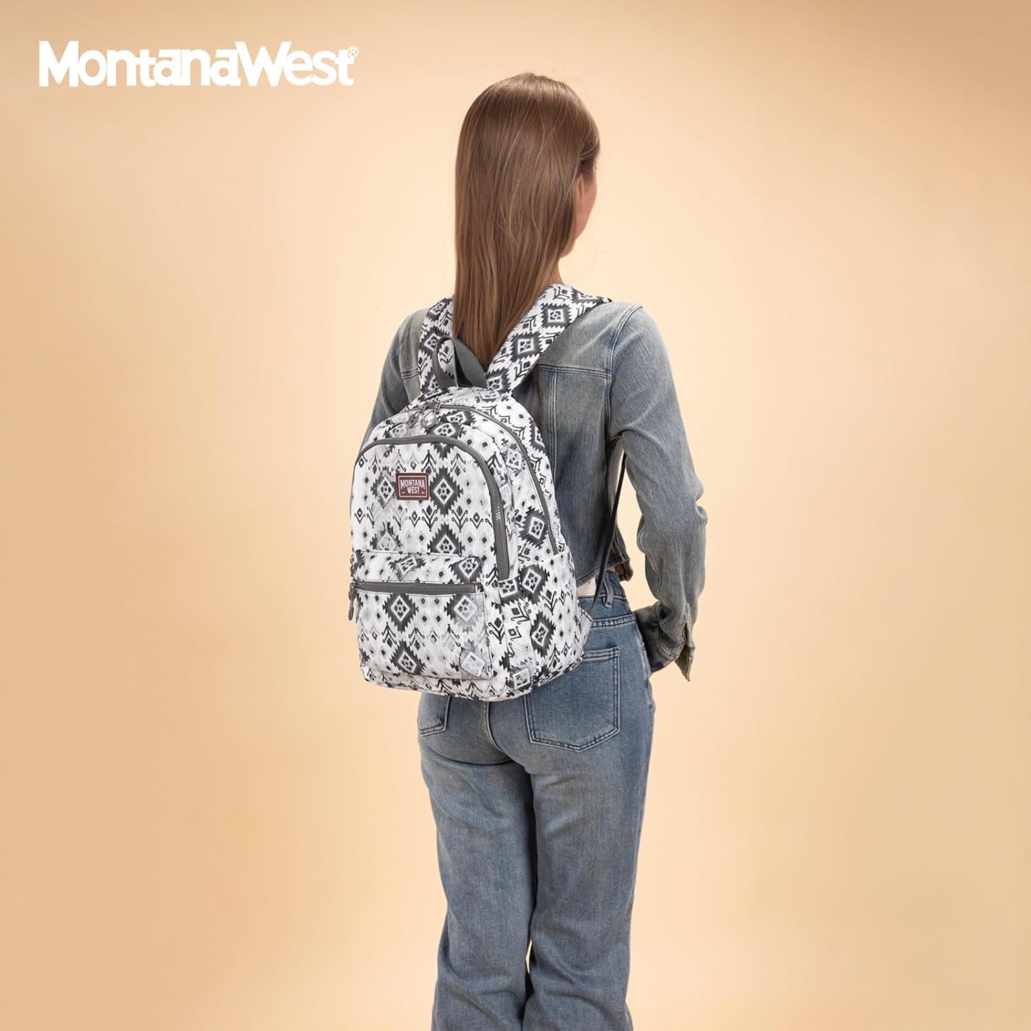Montana West Backpack Purse for Women Western Aztec Backpack Purse Lightweight Casual Daypack for Travel - Image 8