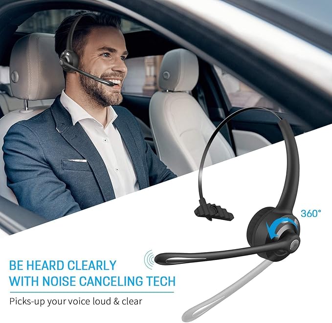Auriculares Inalámbricos BlueFire con Micrófono para Camioneros miniatura 2