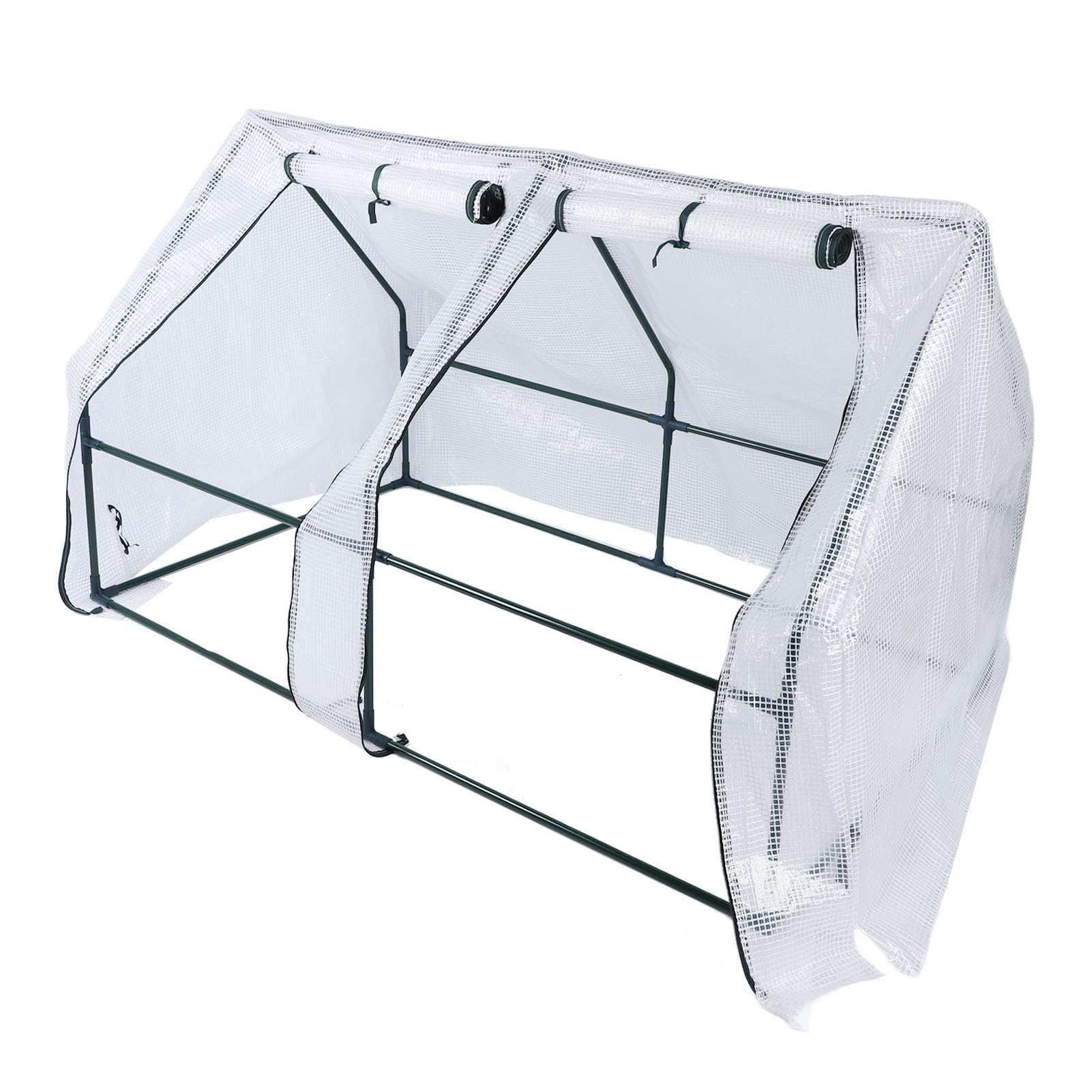 Jiawu Namiot do Szklarni Wewnętrznej 150x90x90cm, Przenośna Szklarnia Ogrodowa Odporna na Mróz, Odporna na Deszcz, Wiatroszczelna, Duża przestrzeń do Uprawy Roślin, łatwa Instalacja, Stalowa Rama z