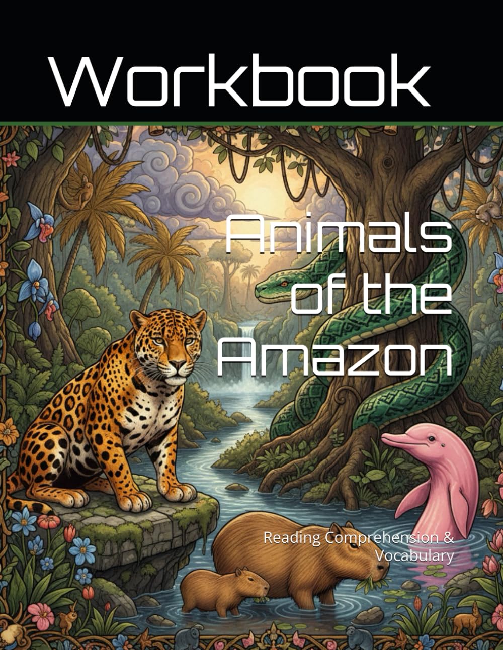 Animals of the Amazon Workbook: Reading Comprehension & Vocabulary (Reading Comprehension & Vocabulary Workbook)