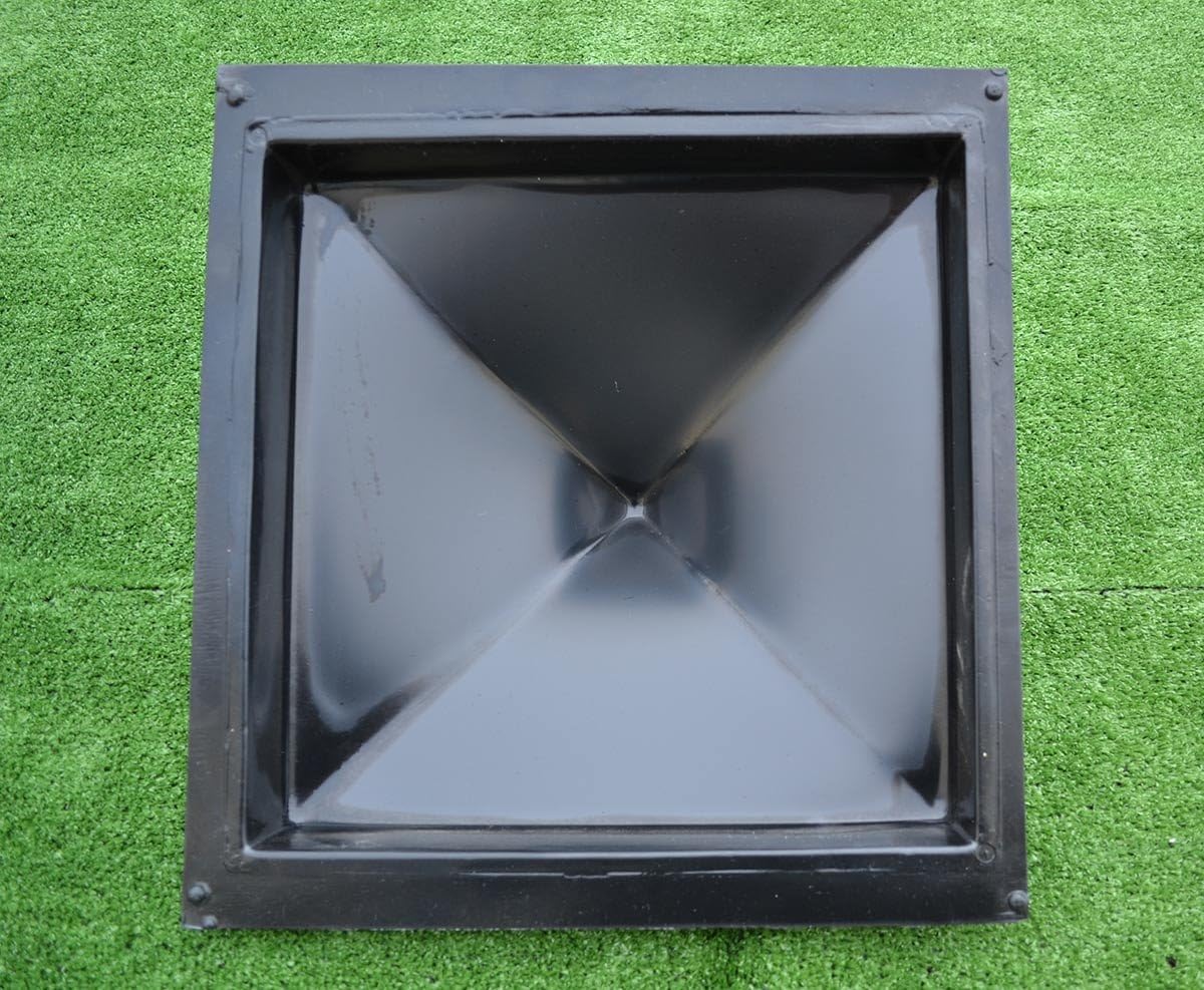 Plastic Molds Fence Pier Cap Mould Concrete 13,19 x13.19 inch (335x335mm) P06