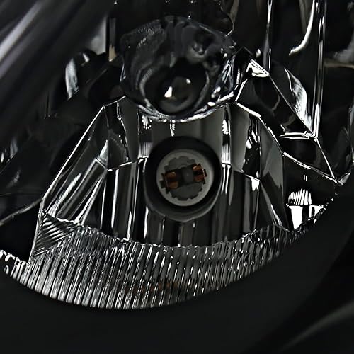 Vista 23 de SPEC-D TUNING Faros delanteros negros con faros antiniebla integrados compatibles con Infiniti G37, Q60 2DR Coupe 2008-2015, conjunto de faros