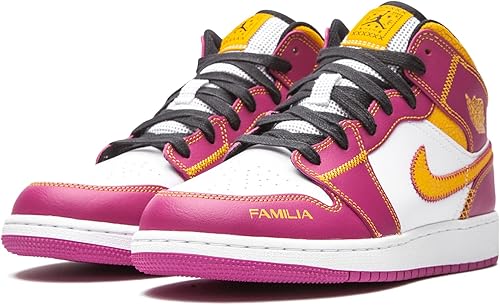 Miniatura 2 de Jordan Air 1 Mid DOD BlancoUniversity Gold Youth Dc0500 100 - Talla