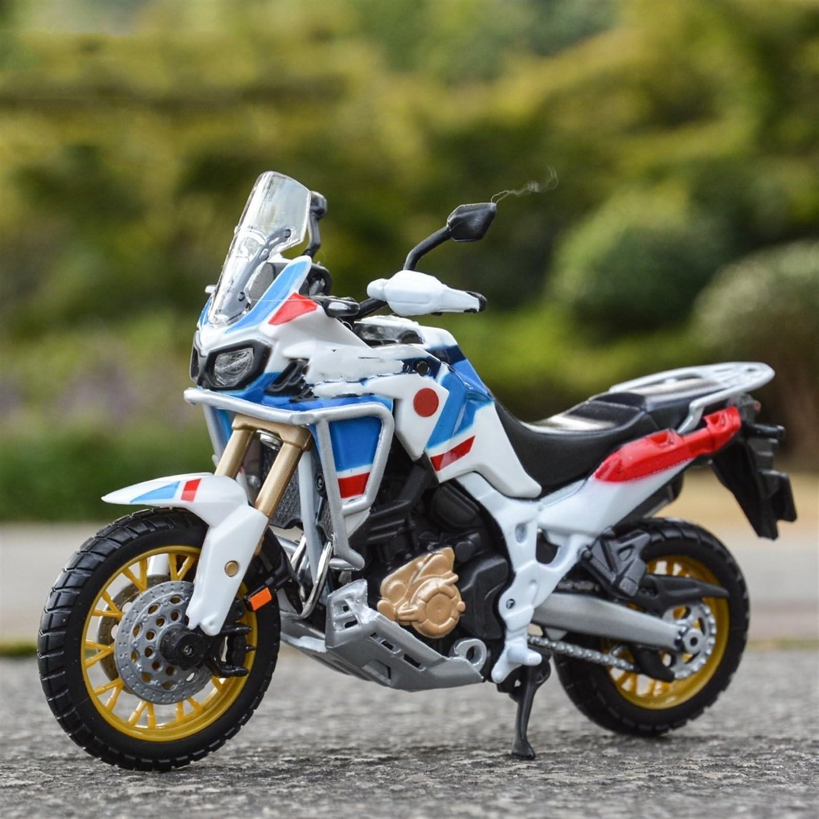 Modello Modello Di Moto In Lega Simulazione Auto Giocattolo 1/18 Per Honda Africa Twin Adventure