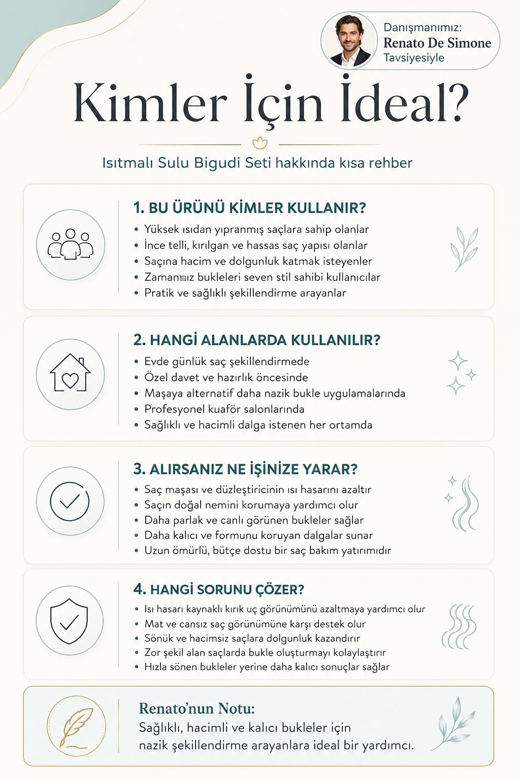 Transformacion 20'li Isıtmalı Sulu Bigudi - Saç Dostu, Pratik, Profesyonel Bukleler ve Dalgalar Solingen Professional 719838