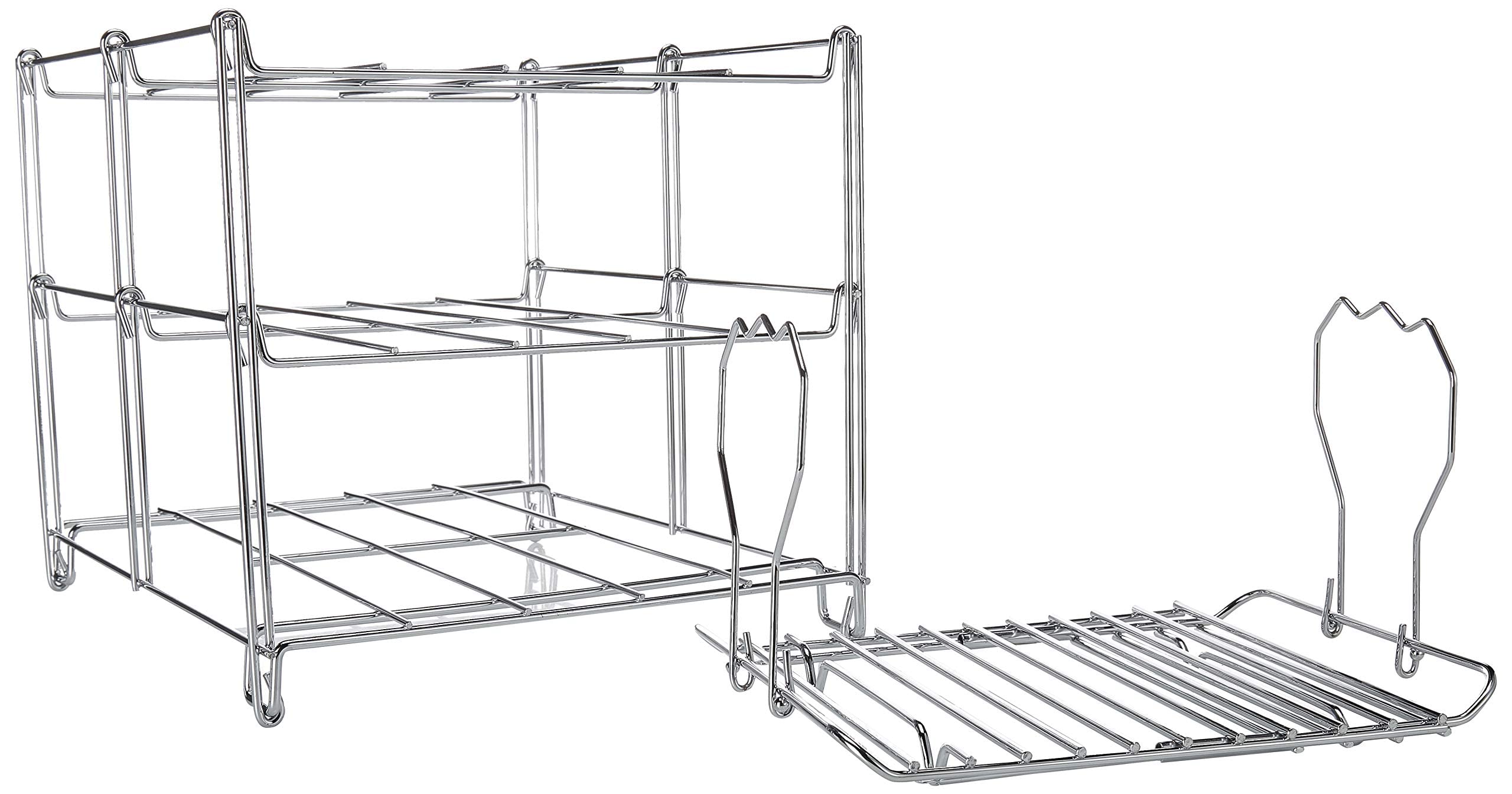 KOVOT 3Tier Collapsible Oven Rack & Turkey Lifter Roasting Rack