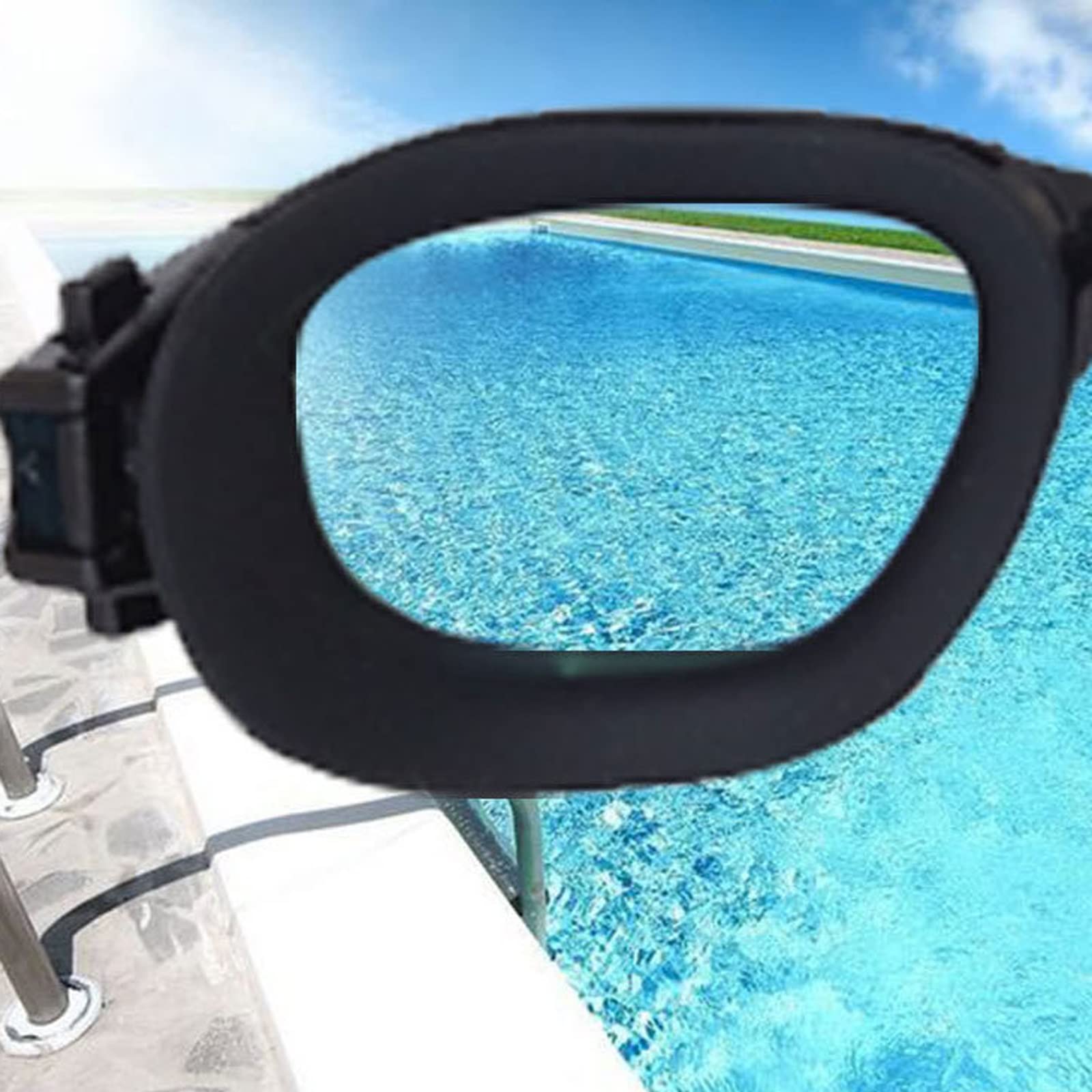 Schwimmbrille, professionell, beschlagfrei, verstellbar, für Damen und Herren, wasserdichte Silikonbrille