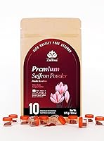 Vista 8 de Zaffrus - Polvo de azafrán orgánico certificado de primera calidad para cocinar arroz azafrán, paella, risotto, sopa, postres y tés de hierbas.