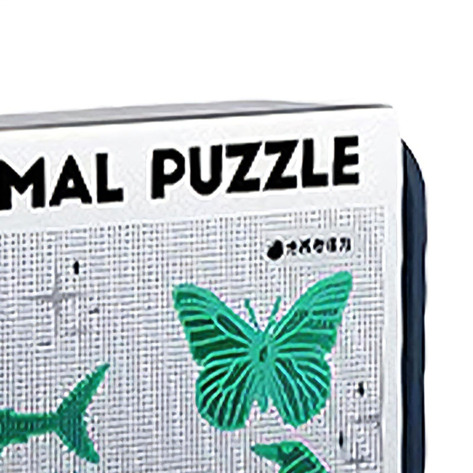 Kinderpuzzles - Lernaktivitäten Lernset, Tiertheme-Kollektion, kognitives Entwicklungsspiel | Interaktive Unterhaltung für, Mädchen, Weihnachten, Geburtstag, Klasse, Osterreise, Unterdee