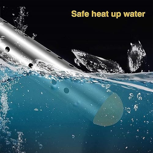 Miniatura 7 de Calentador de agua de inmersión de 2000 W, calentador de cubo instantáneo eléctrico portátil con cubierta protectora de acero inoxidable 304,