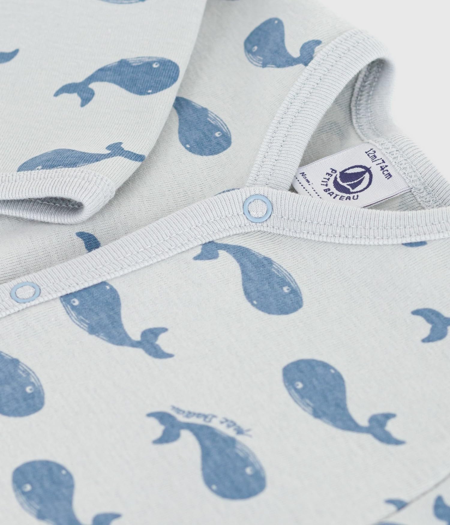 Petit Bateau Pyjama bébé en Coton sans Pieds imprimé