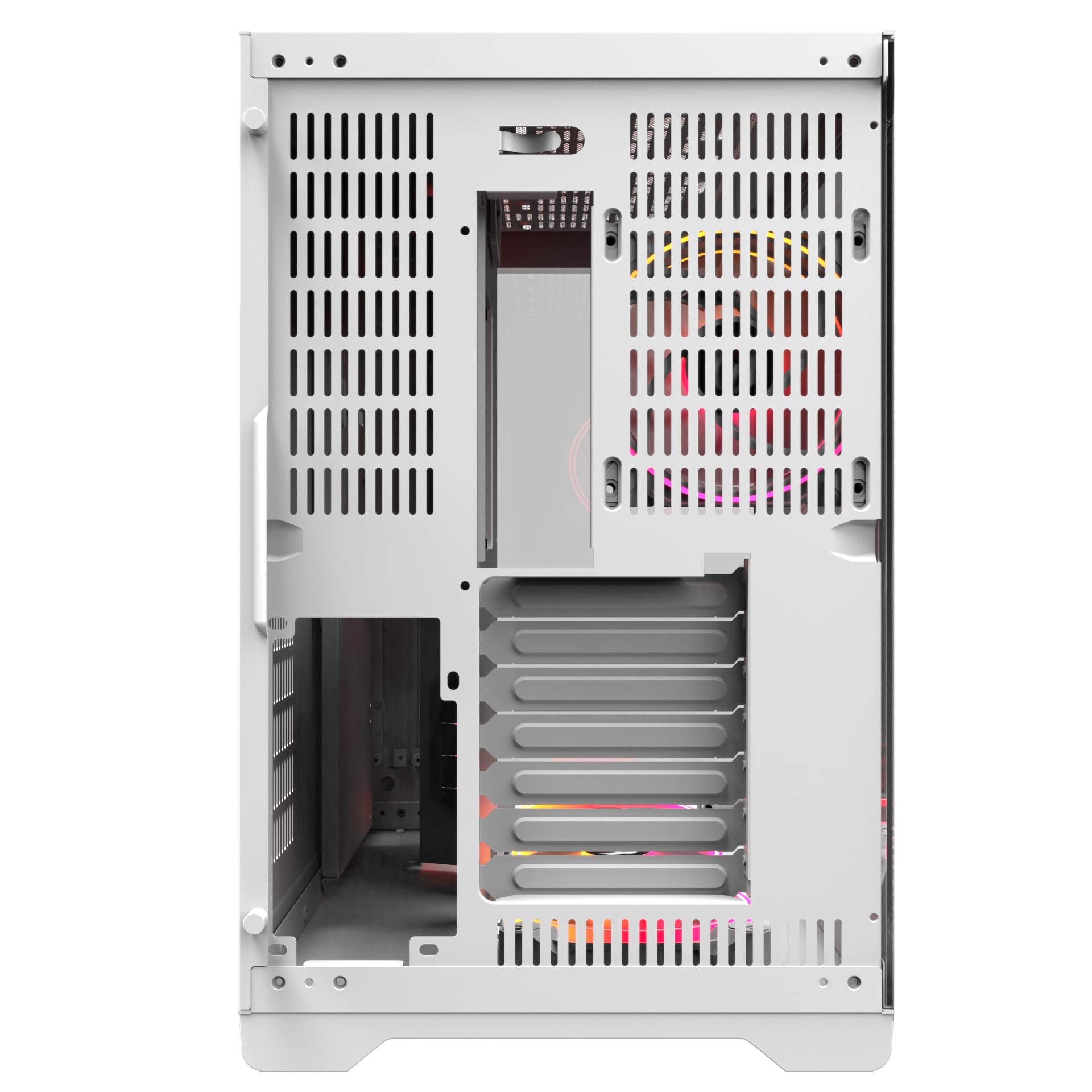 Mred - Pc Gamer Atx - White Rgb Crystal Sea