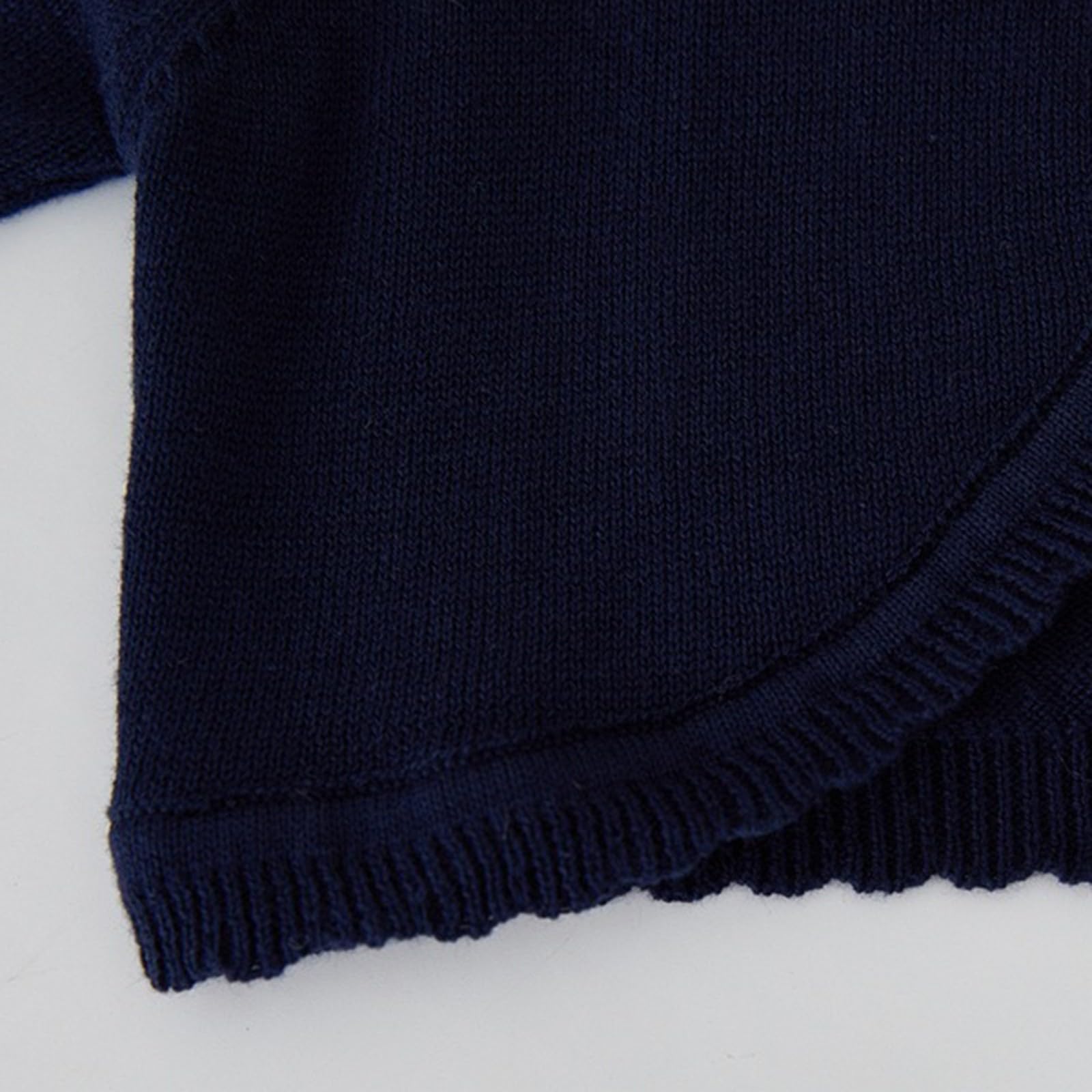 Bolero de punto ligero para niña, chaqueta corta de entretiempo para primavera y otoño | Chaqueta de punto ligera para niña, corto, transpirable, para entretiempo
