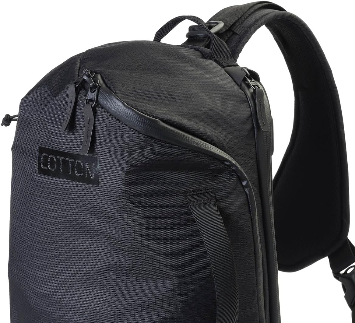Cotton Carrier Hyker 12L Sling Bag with Lens Insert for Binoculars, Black