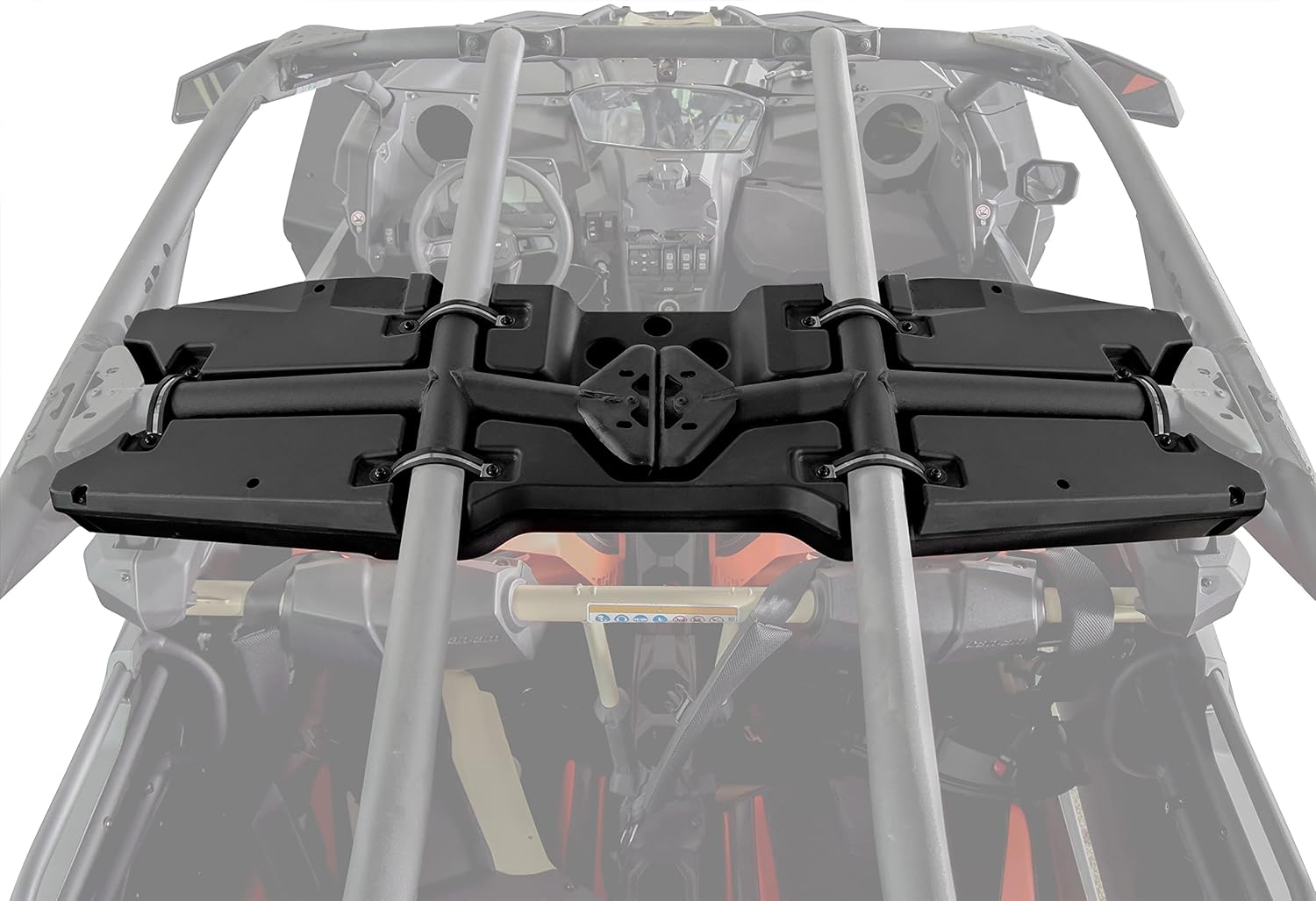 SAUTVS Overhead Central Speaker Panels for Can-Am Maverick X3 MAX, Overhead Speakers Pods Enclosures Kit for Can Am Maverick X3 MAX 2017-2025 Accessories (Replace #715004748)
