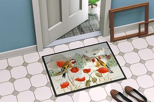 Miniatura 4 de Caroline's Treasures ASA2189MAT - Felpudo europeo de 18 x 27 pulgadas, tapete para puerta delantera, interior y exterior, para entrada,