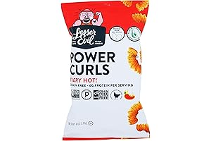 SNACK CURLS FIRY HOT ORG: Powerfully Zesty Curl Delights