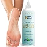 Callus Remover for Feet (Extra Strength) Foot Callus Remover Gel - Feet Scrubber, Pedicure Spa Tools, 6oz