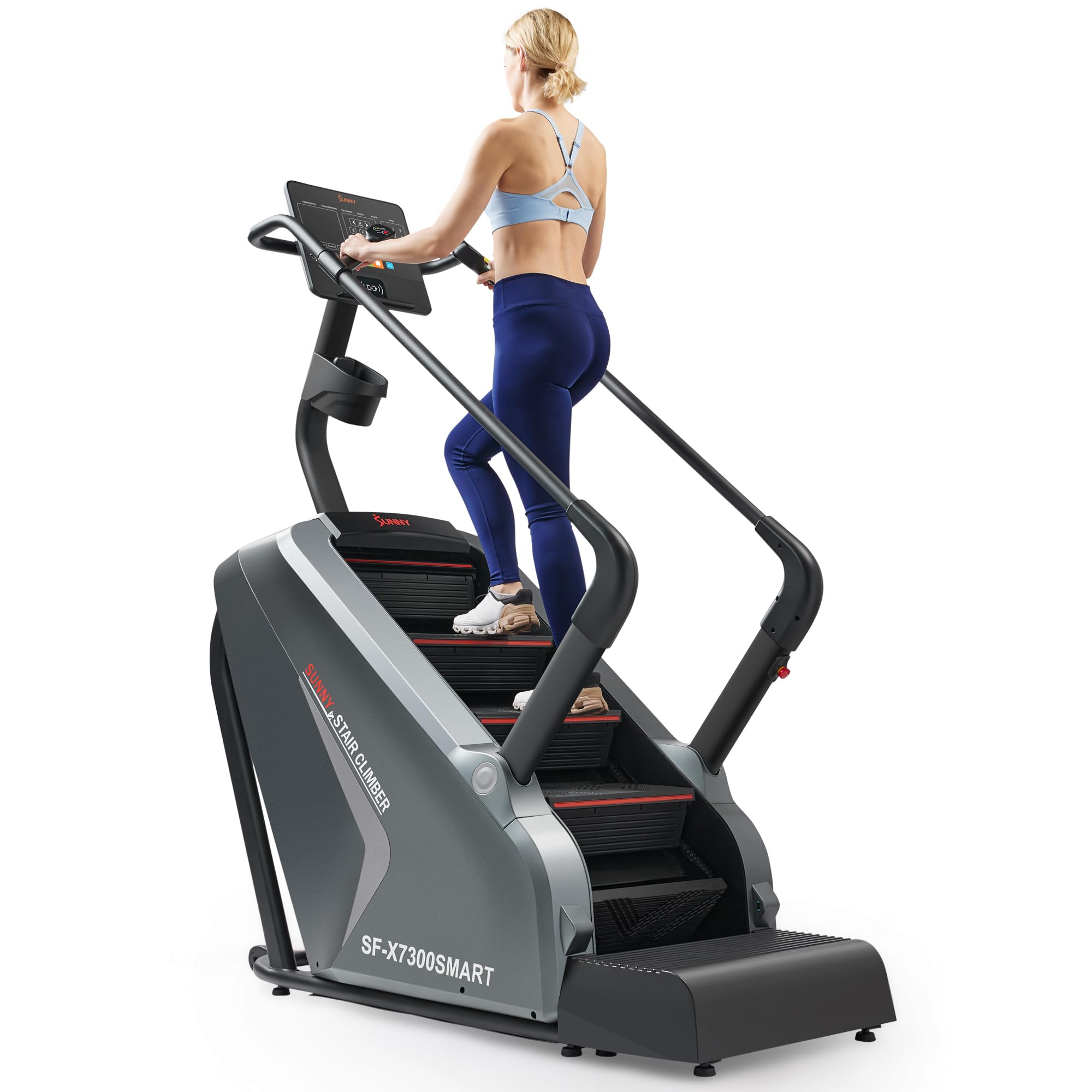 Exercise Step SPART Stair Climber With LED Screen, Commercial