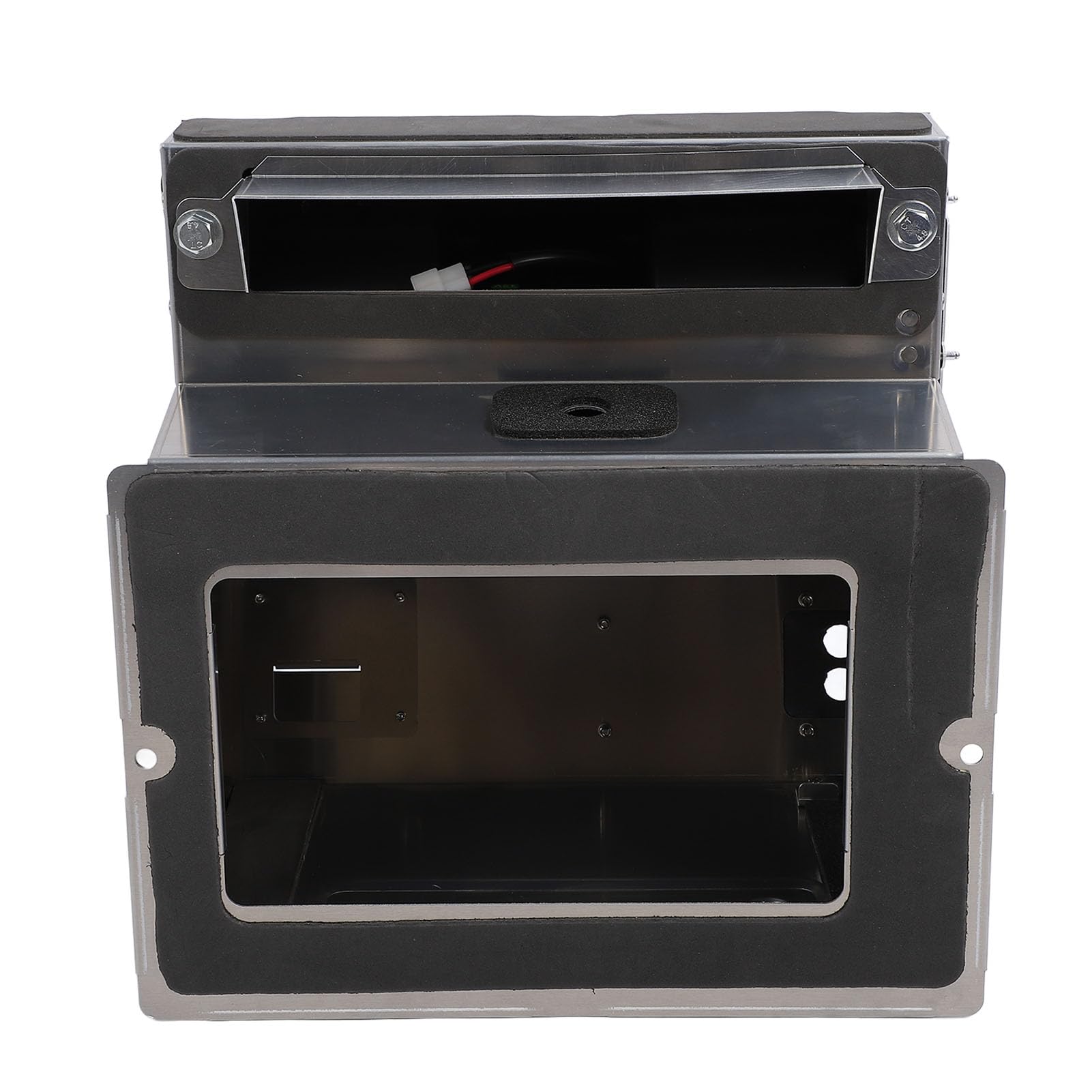 Aramox Skrzynka Aluminiowa Nagrzewnicy AC, Skrzynka Zamienna Nagrzewnicy AC, zespół do T600 T660 T800 W900B W900L z wytrzymałą aluminiową dmuchawą 12