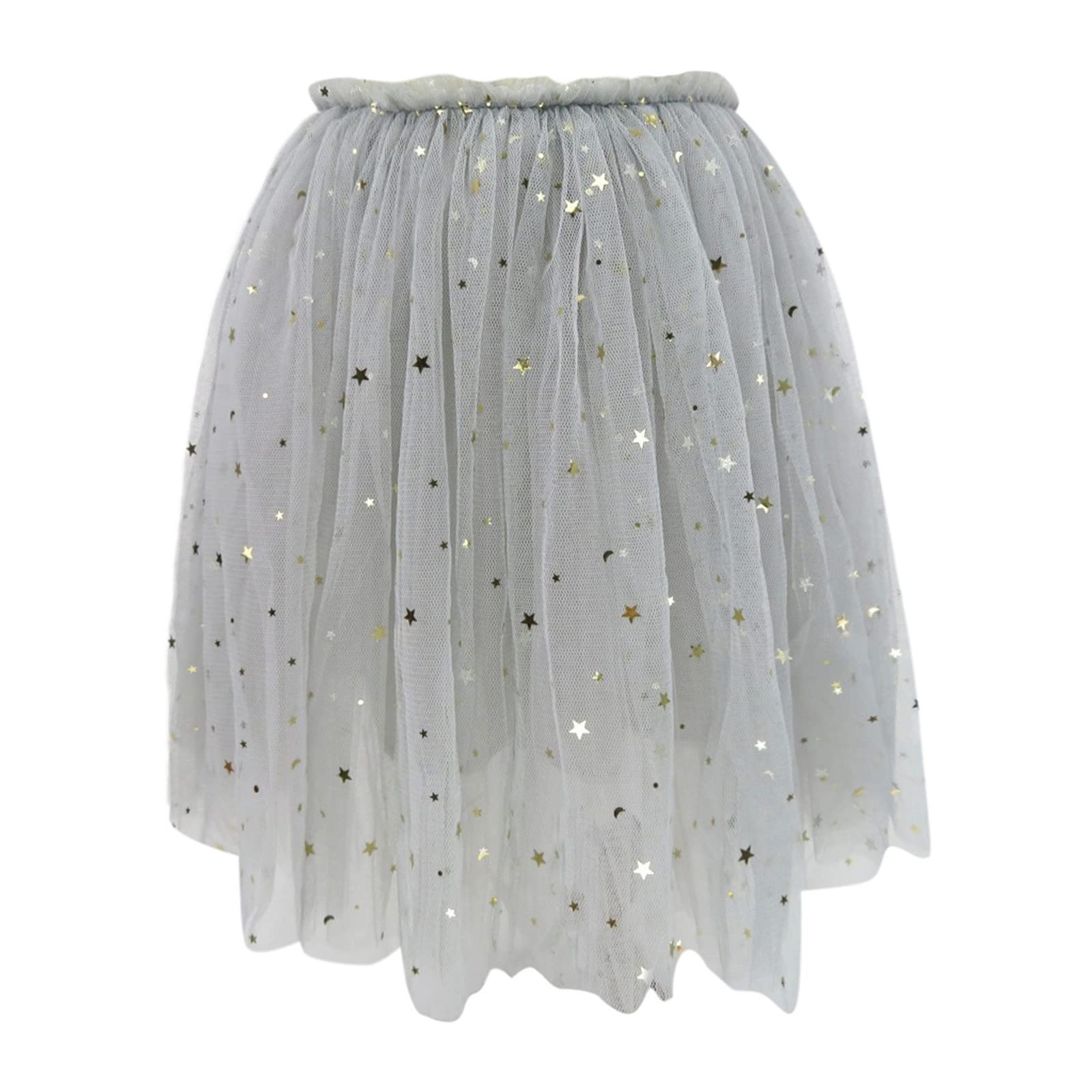 Gonna a tutù per ragazze, gonna in tulle a strati con volant, per bambini, principessa, tutù, minigonna, festa di compleanno, carnevale, travestimento