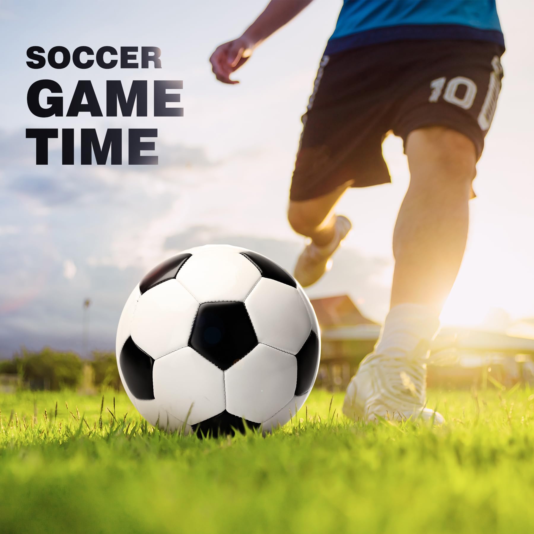 INPODAK Pallone da calcio taglia 4