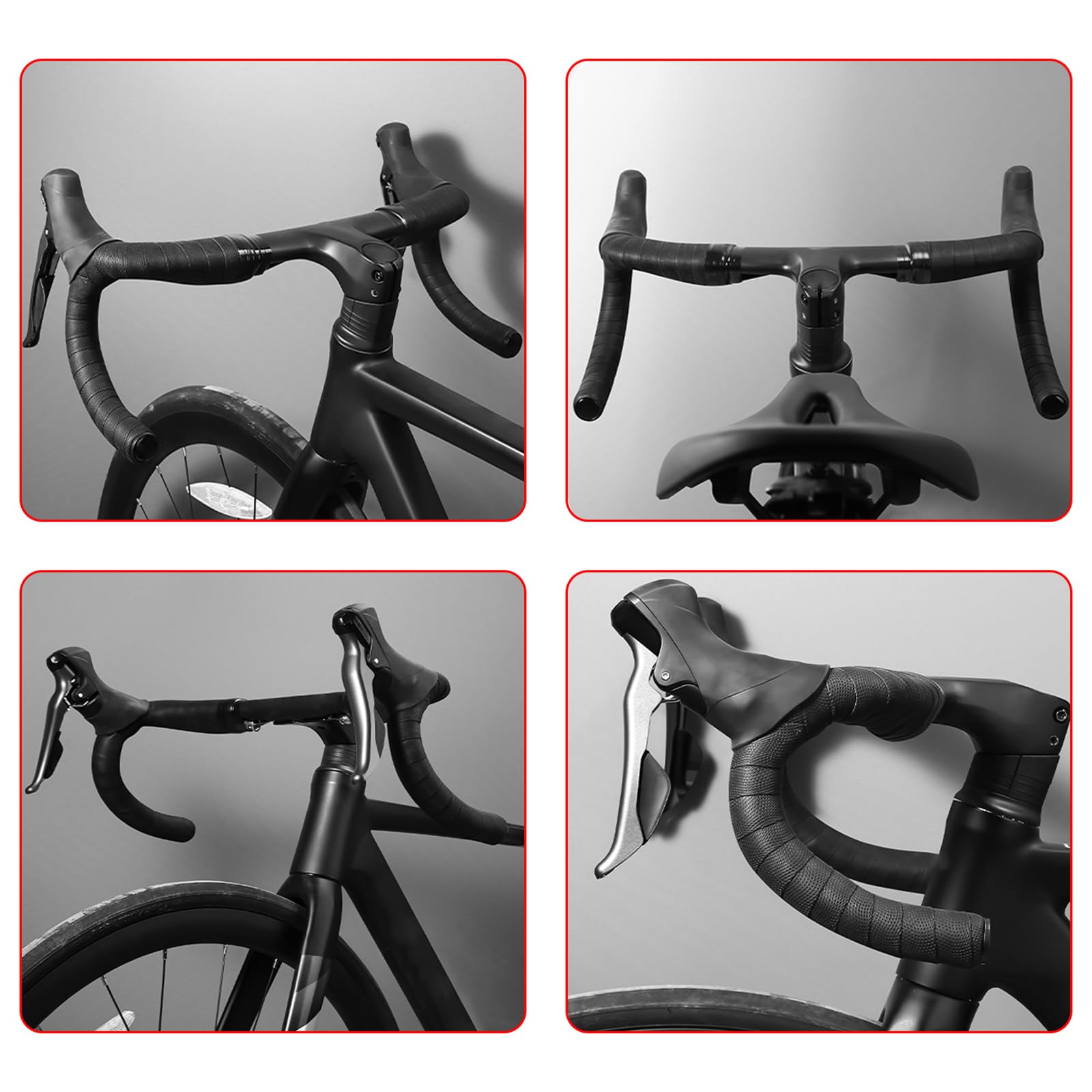 DECAIK 2 Stück Fahrrad Lenkerband für Canyon Grail 2018, Rutschfestes und Stoßdämpfendes Griffband, Wasserdichtes Lenkerband für Mountainbikes und Rennrad Sport & Freizeit