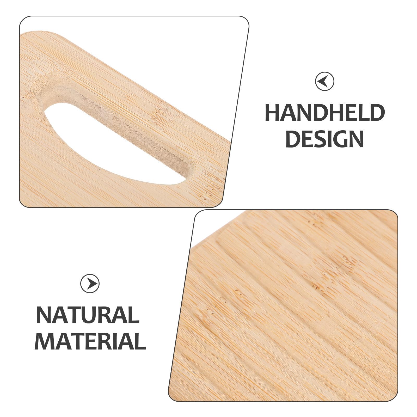 COHEALI 2 Tablas de Lavar Ropa de Bambú Textura Acanalada, Ligeras y Naturales, Ideales para Fregar Ropa Delicada en Baño o Cuarto de Servicio