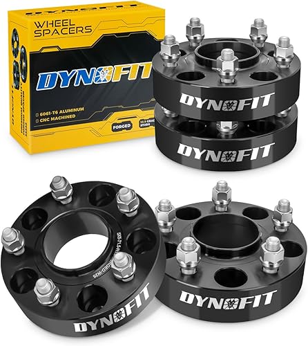 Miniatura 9 de dynofit Separadores de rueda de 5 x 5 x 5 2 pulgadas para Commander XK 2005-2010, Wrangler JKJKU 2007-2017, Grand Cherokee WJWK 1999-2010 (juego de