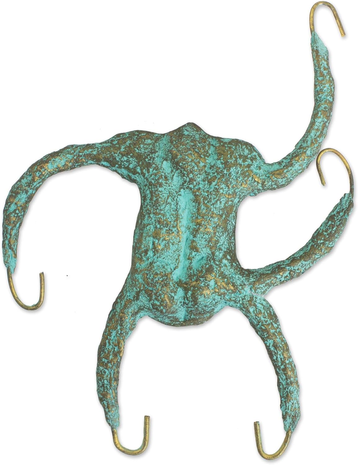 NOVICA Playful Monkey Recycled Paper Wall Sculpture