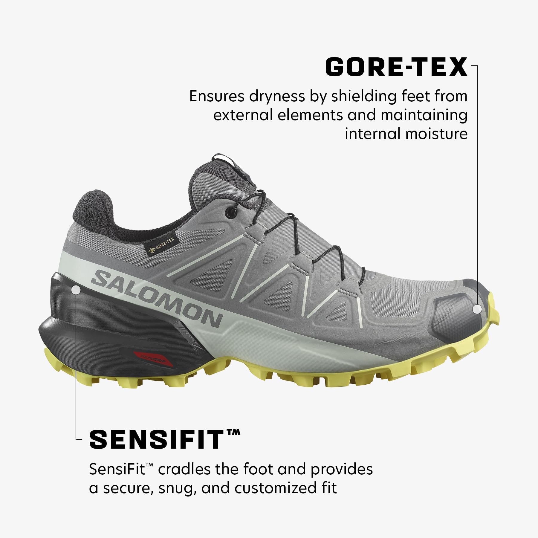 Salomon Speedcross Gore-Tex, Scarpe da Trail Running Donna