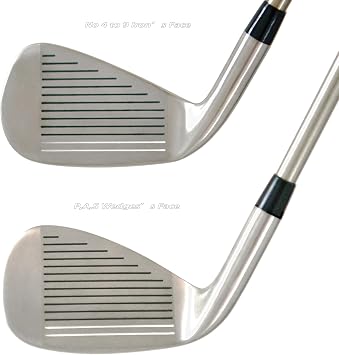 Japan Pron Iron Men's Golf Club Set Chrome Finish TRG22 Model Matrix Stain Steel 4-PA Sw Regular Flex Graphite Shaft Grip Mid Plus Size 9 Pack