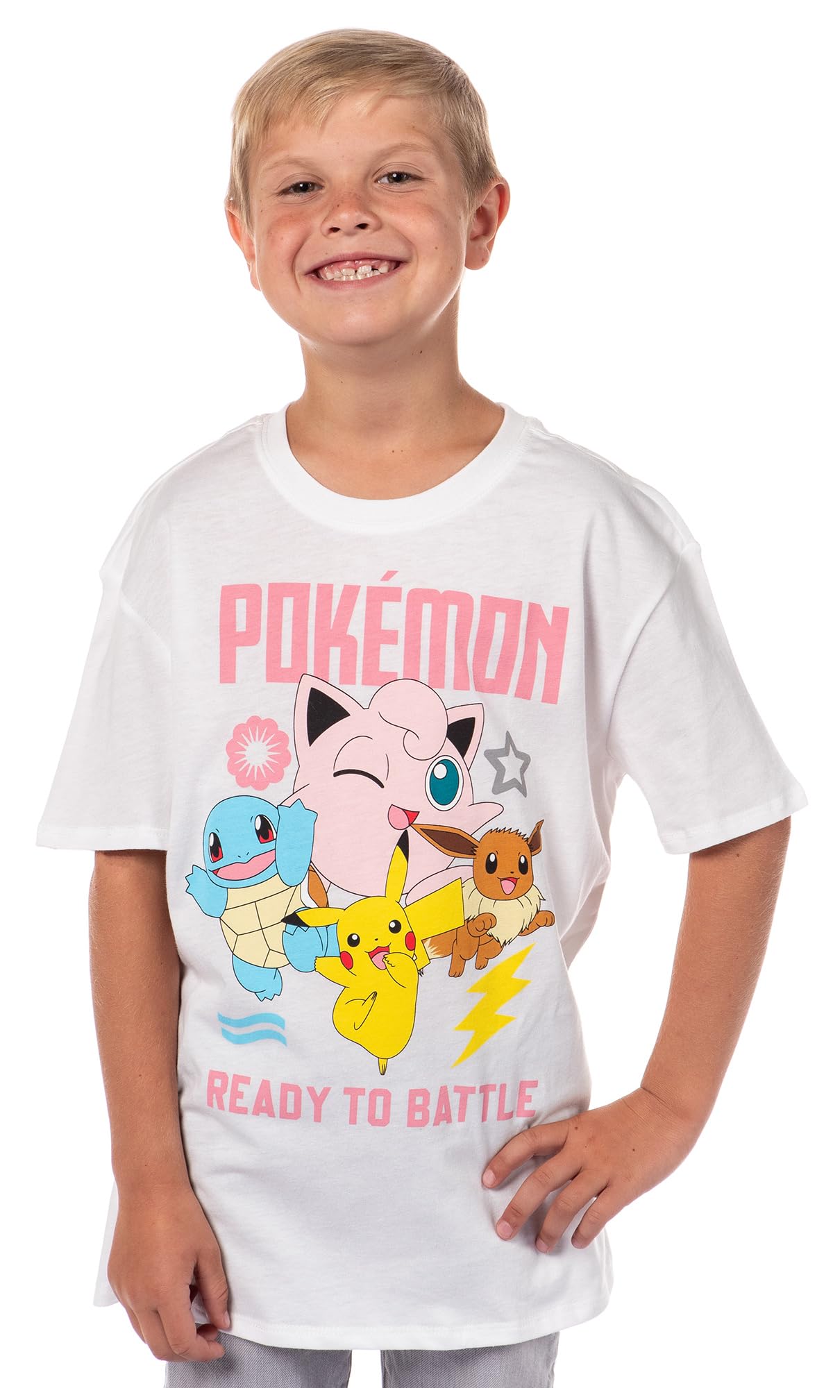 Pokemon Boys Ready to Battle Generation 1 Pokemon Character