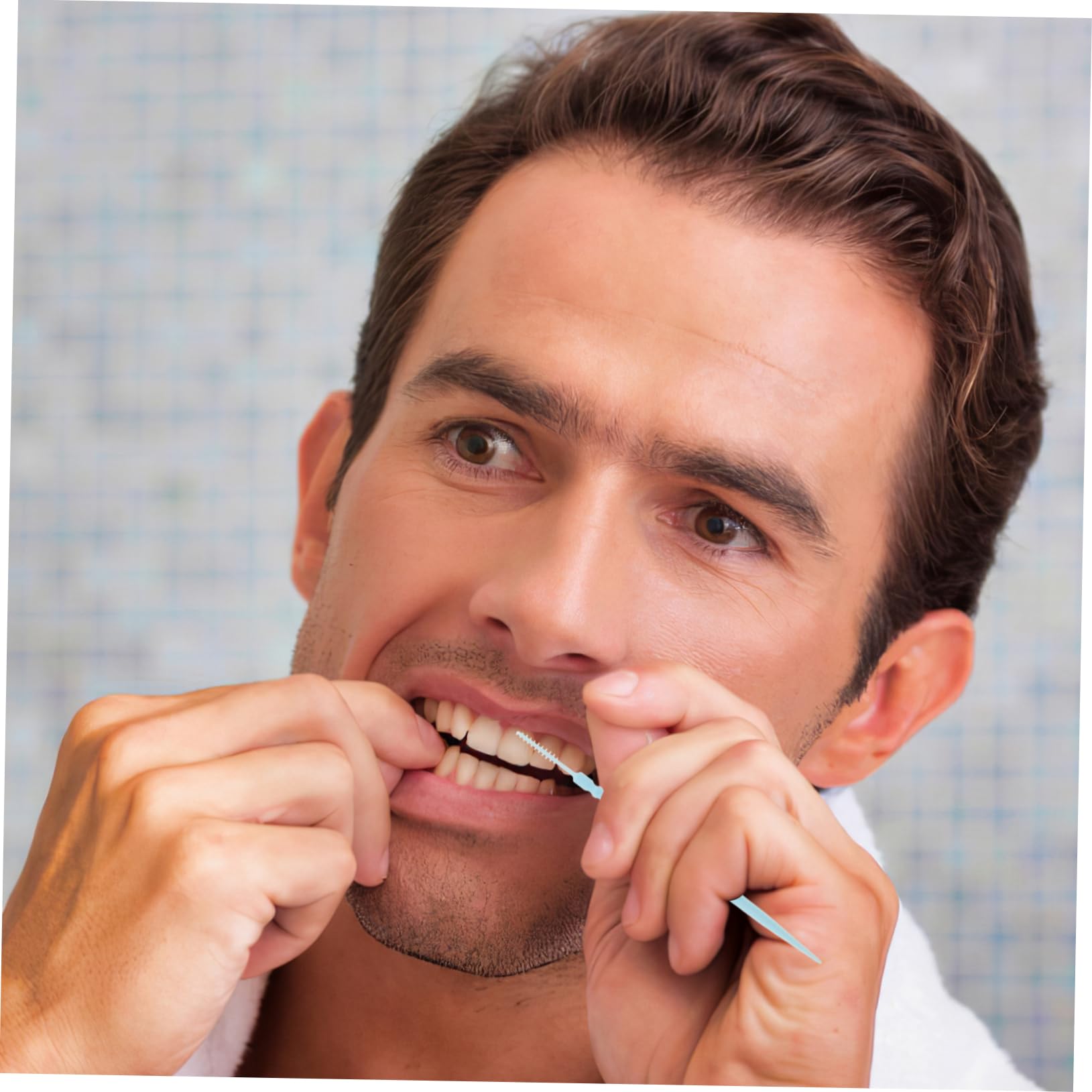 ABOOFAN Dientes Piezas Palillos PP de Punta Ecológicos de de Doble Suaves 1060 Desechables y Herramienta de Limpieza Bucal Higiene para para Encías Diaria