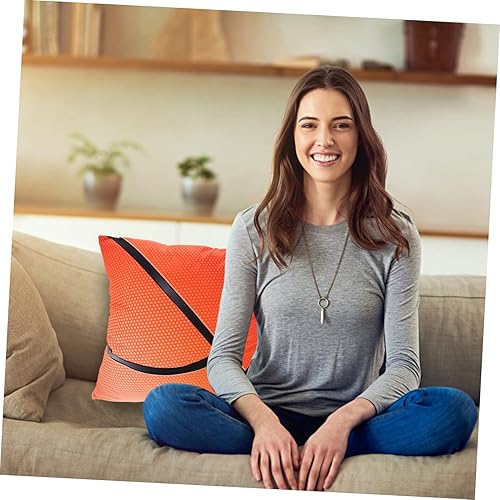 Miniatura 8 de Homoyoyo 4pcs Decorative Cushion Cover Soccer Texture Throw Pillow Cover Fun Game Pillows Case Outdoor Pillows Cover Throw Pillow Cases Sports Ball