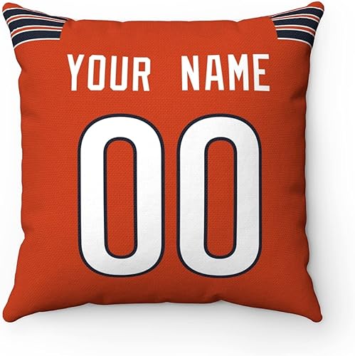 Miniatura 202 de ANTKING 2 paquetes de almohadas personalizadas con cualquier nombre y número para hombres, mujeres y niños Para Cincinnati