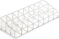 Porta Batom e Organizador de Maquiagem de 24 Lugares