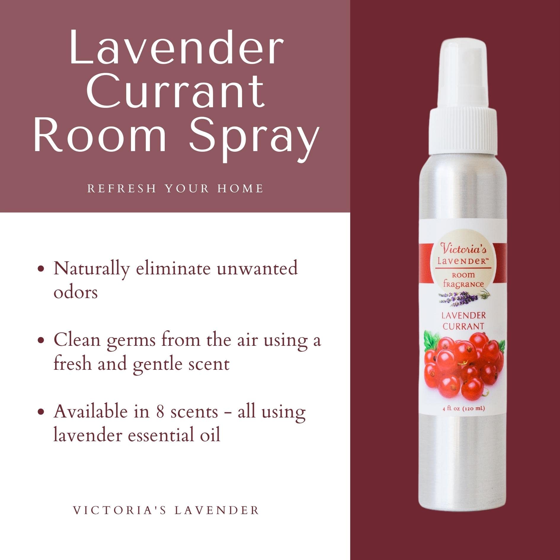 Victoria's Lavender Room Fragrance Spray - Lavender Currant 1 Pack, 4 oz view 2