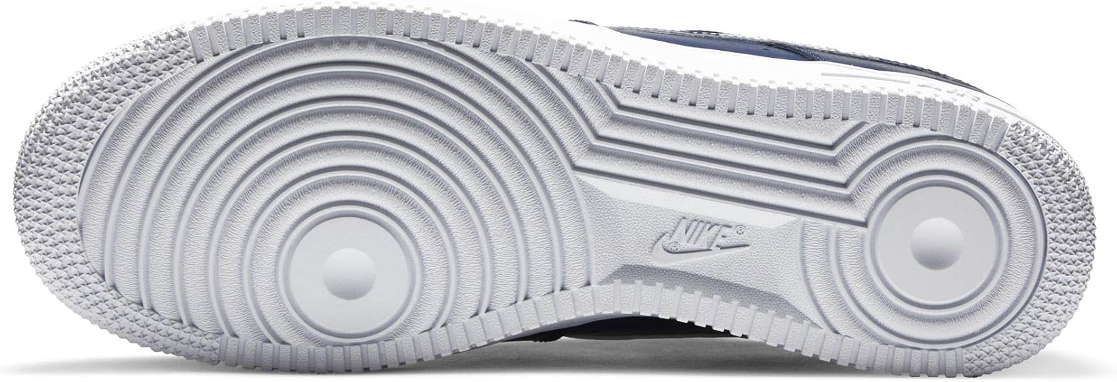 Nike Zapatos De Hombre Air Force 1 Bajo Blanco Negro Suela CK7663-101, Azul  y blanco., 10.5 US : Amazon.com.mx: Ropa, Zapatos y Accesorios