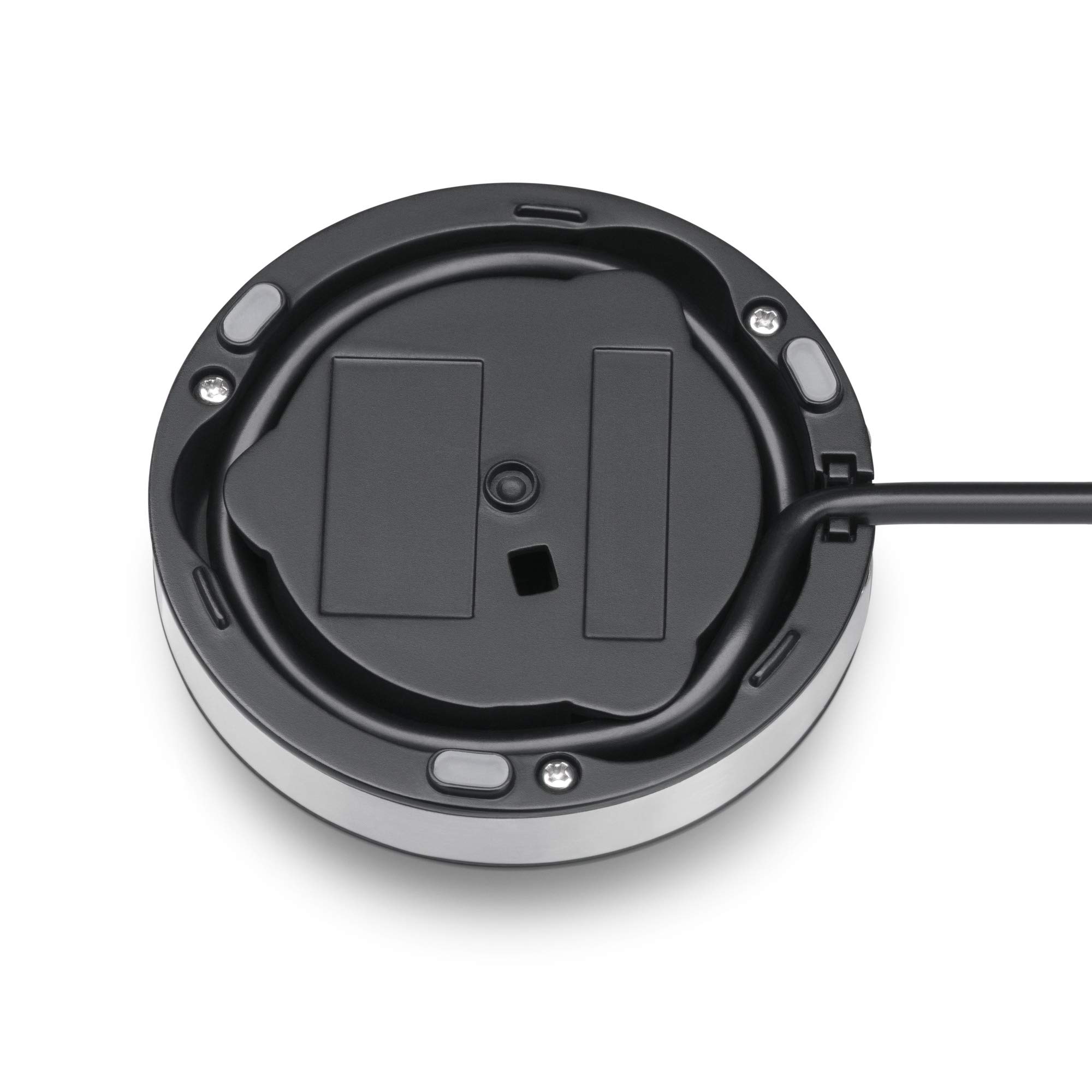 WMF Stelio Mousseur à Lait Électrique, 500 watts, 150–250 ml, revêtement antiadhésif, sans fil, pour mousse de lait chaude et froide, chocolat chaud, Cromargan mat/argenté