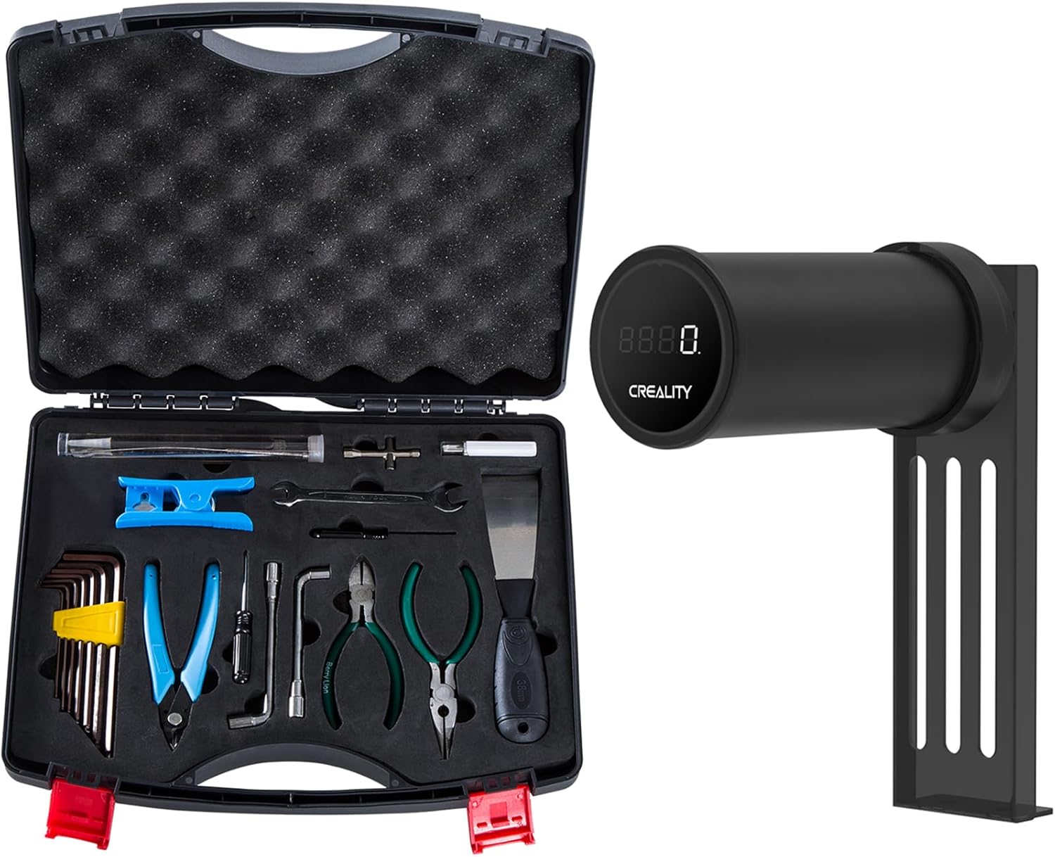 Creality 3D Printer Tool Box Kit Bundle with Filament Spool Holde