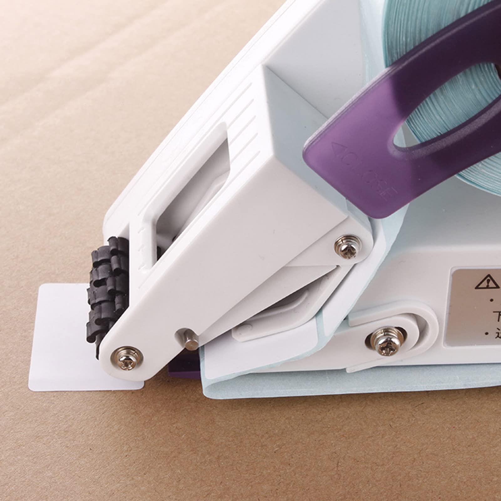Generico Etichettatrice Portatile, Leggera E Maneggevole | Adatto A Superfici Curve, Montaggio Rapido In 3 Secondi, Resistente Con Un Peso Di 400 Grammi