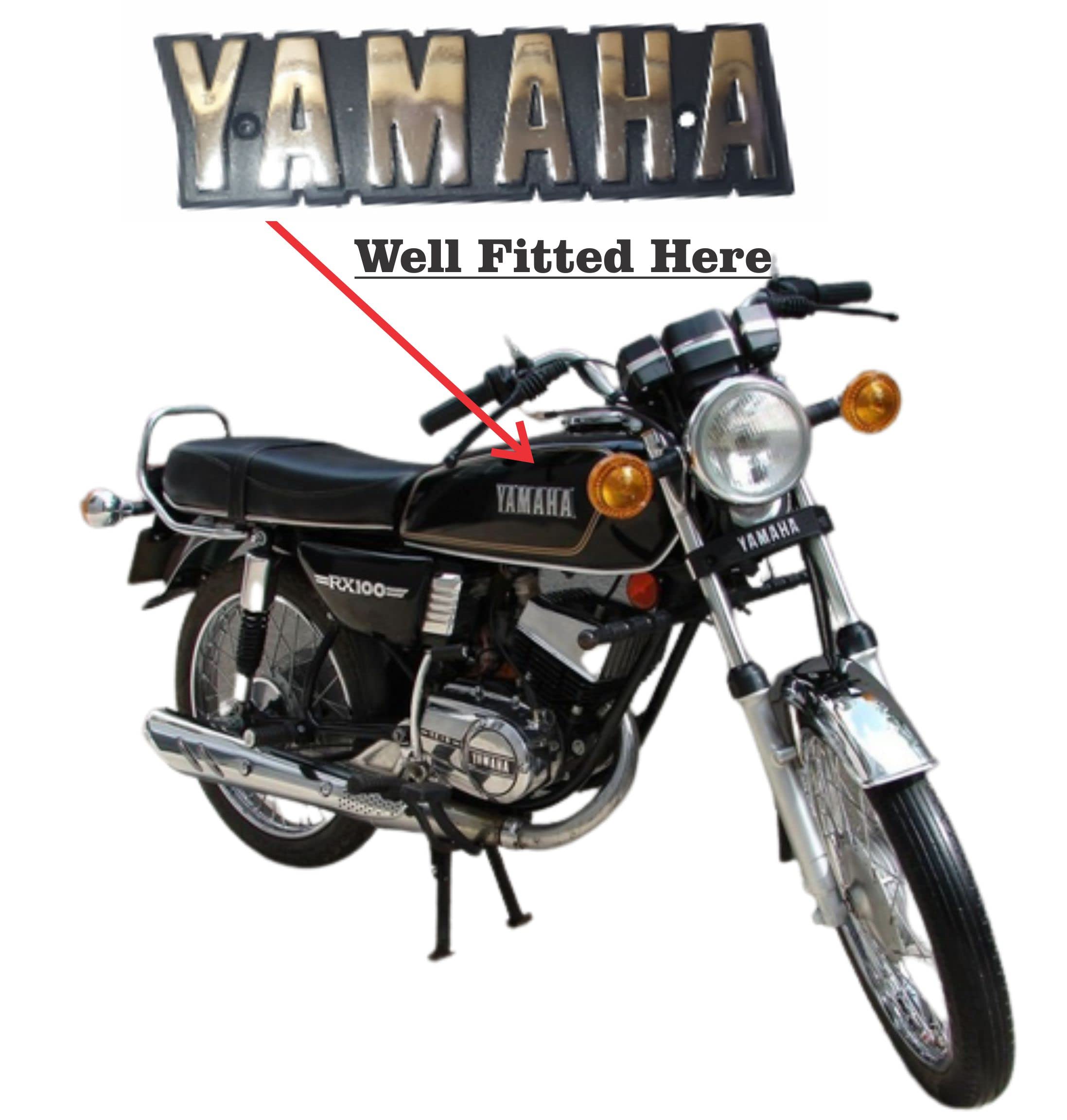 Cafe Racer 100 Modified Bike Yamaha Rx 100 Black Price AUTOPLEX RX