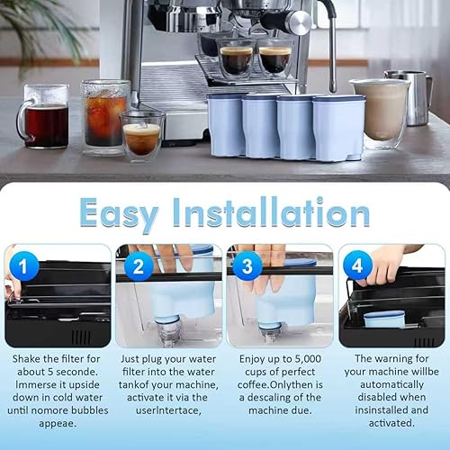 Miniatura 3 de Filtro de café CA6903 compatible con Philips AquaClean, purificador de agua dedicado a escala anti-lima, filtro de agua Aqua Clean para máquinas de