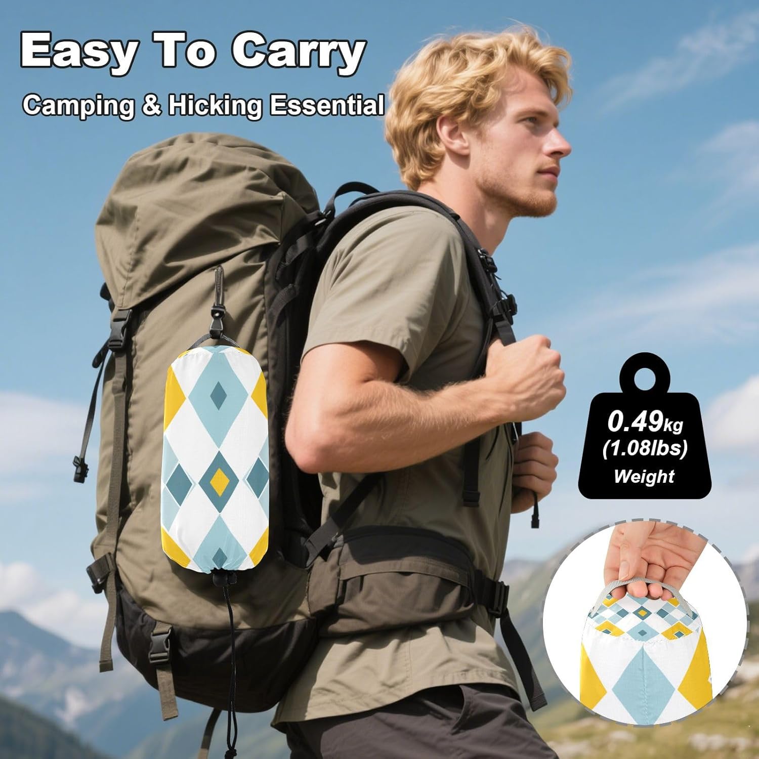 Diamonds Hammocks Hanging Hammock for Camping Travel Accessories