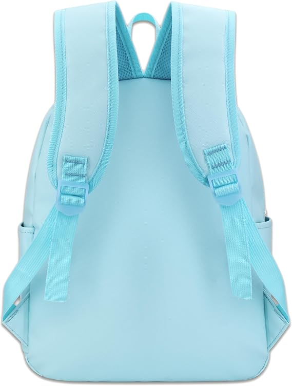 Roffatide Cartoon Cinnamoroll All Over Print Checkered Casual Backpack Cute Backpack Travel Bike Rucksack Hiking Backpack Blue