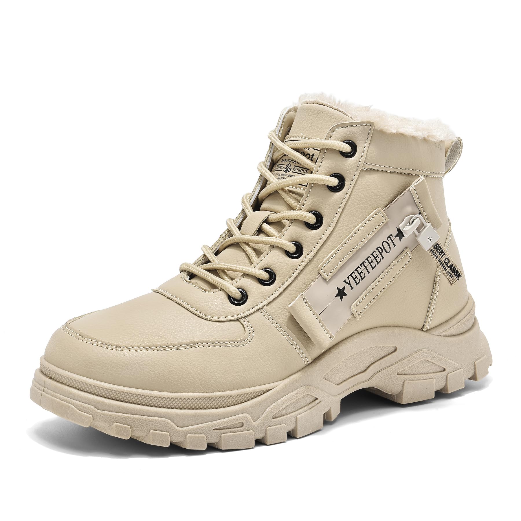 Botas para Mujer Invierno Calentar Forrado Botines Nieve Zapatos | Cálido Forrado Botines Antideslizante Caminar Zapatos Aire libre Deportivo Zapatos Casuales Viaje Boots