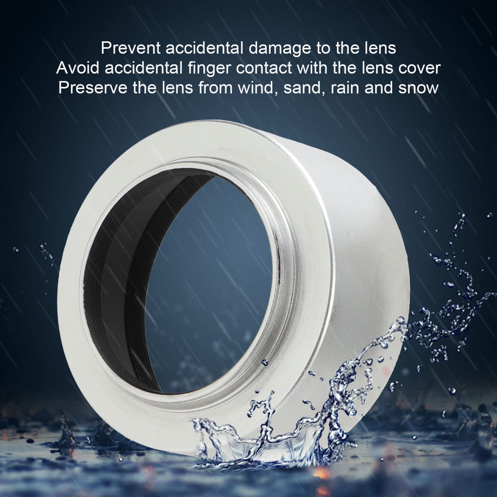 Paraluce Goshyda HB-58 Per Nikon 18-300mm - Protezione Obiettivo Con Design Reversibile - Foto 4